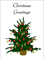 free printable christmas greeting card