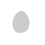 Basic Easter Egg stencil