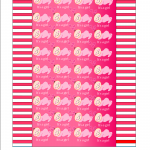Free printable candy wrapper for baby girl shower