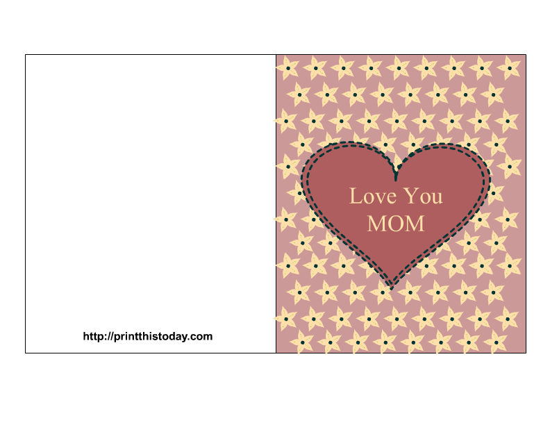 Free Mother s Day Cards Printable 