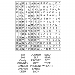 Free Printable Christmas Word Search Game