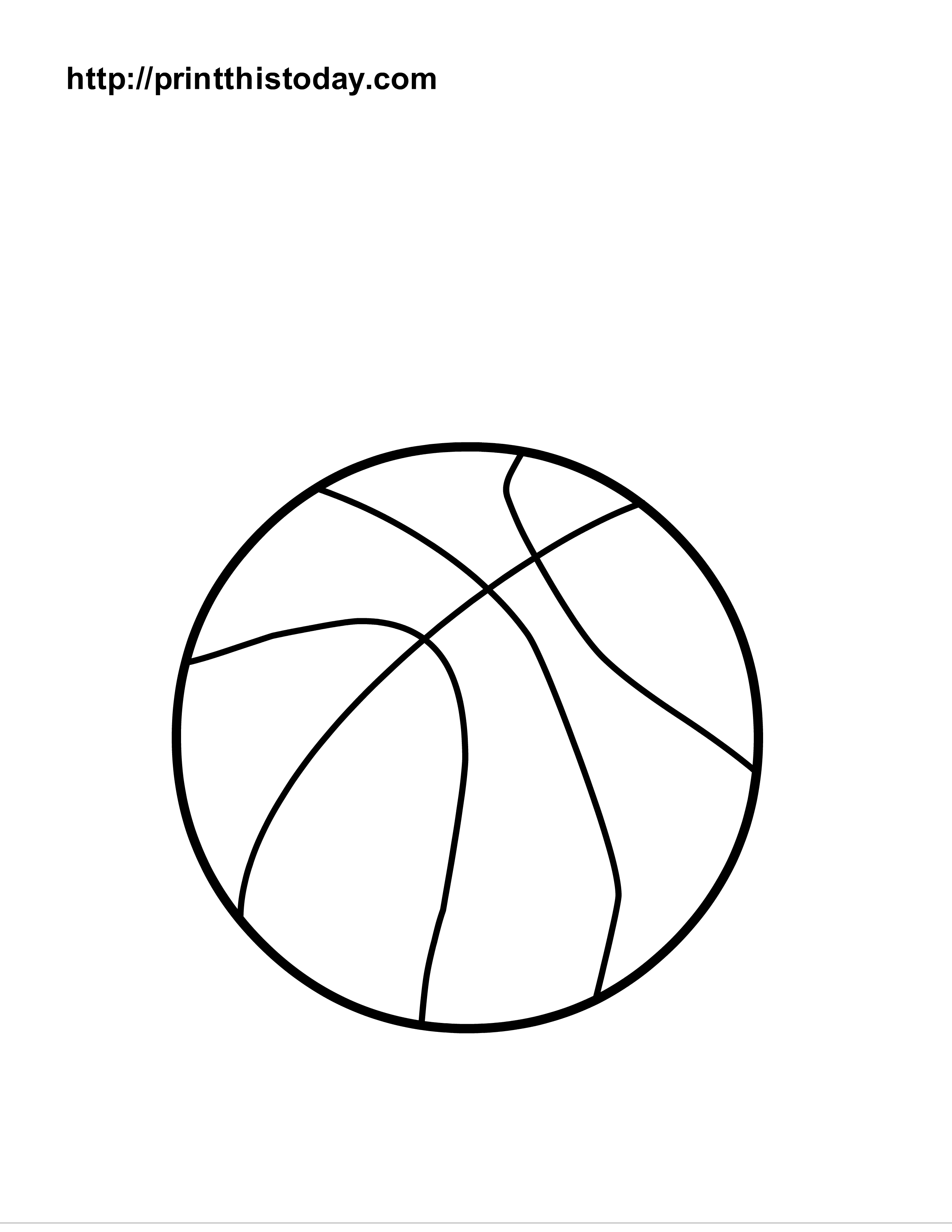 free ball coloring pages - photo #17