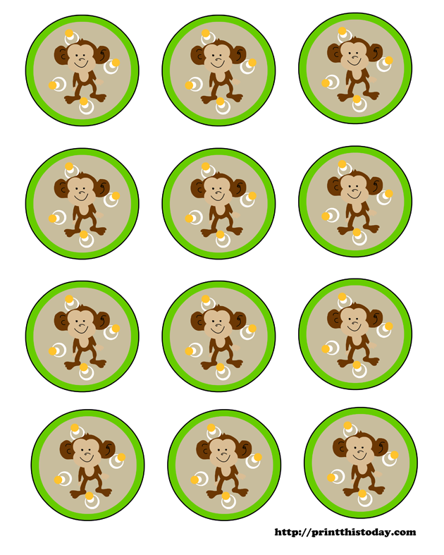 baby shower monkey clip art - photo #36