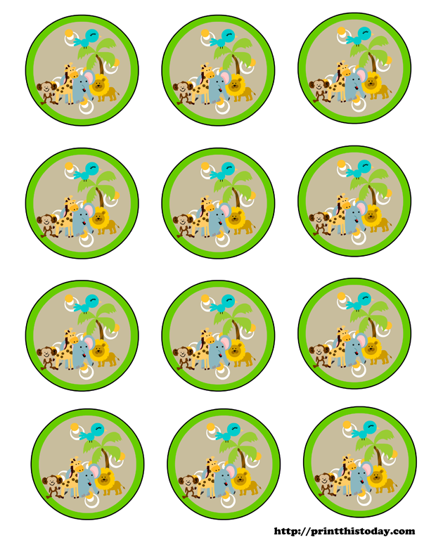 baby shower jungle theme clipart - photo #42