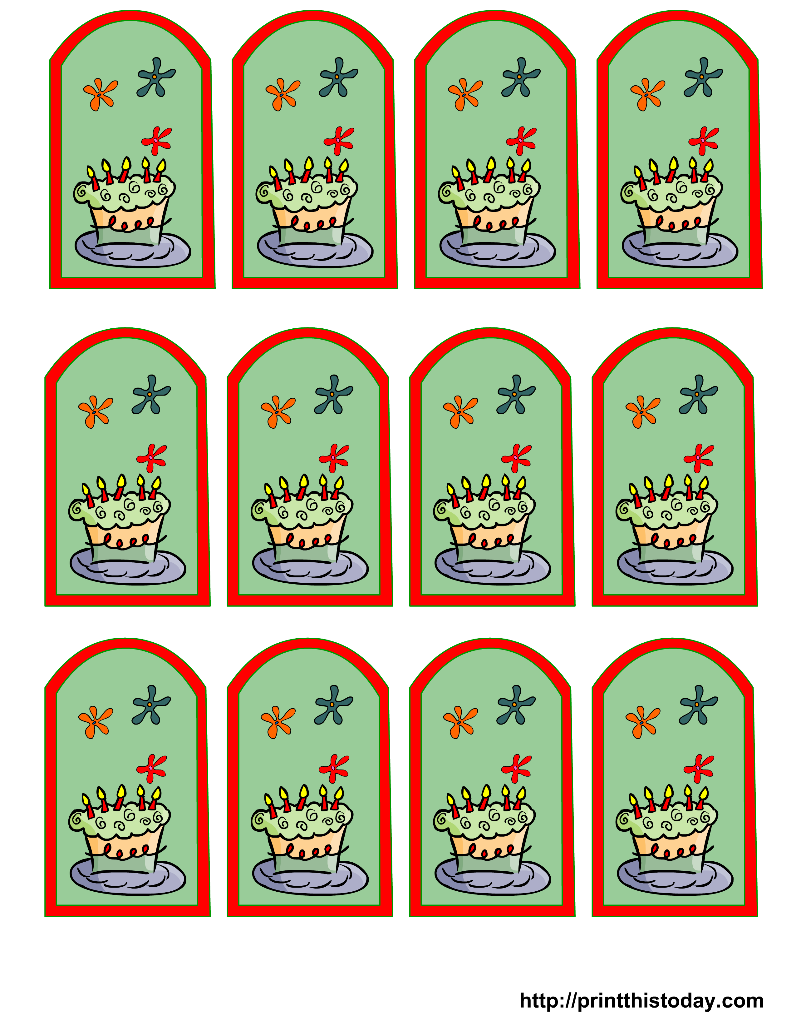 Free Printable Labels For Birthday Party Favors