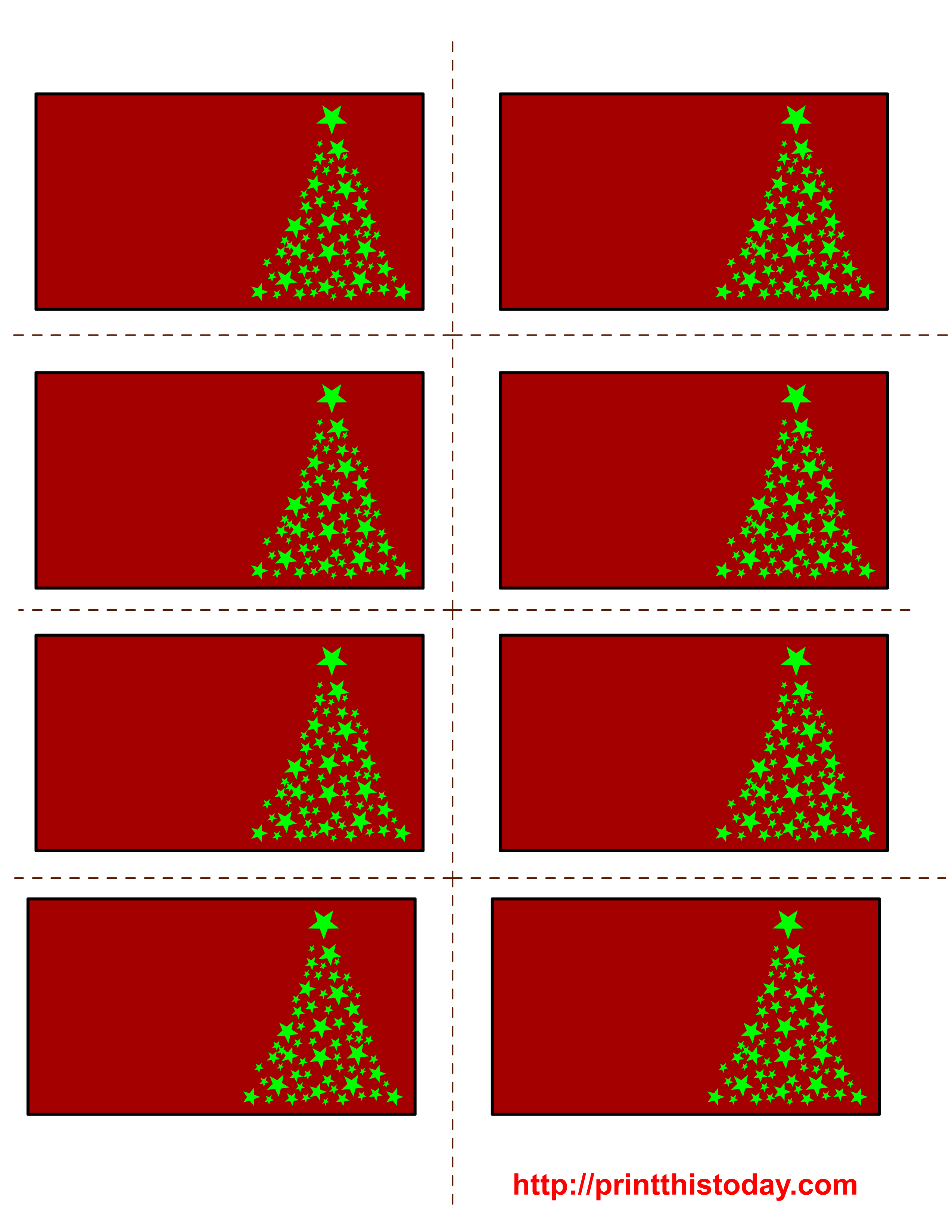 How To Print Christmas Labels In Word