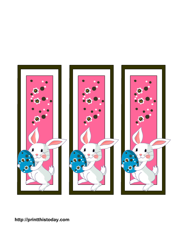 More Easter Bookmarks