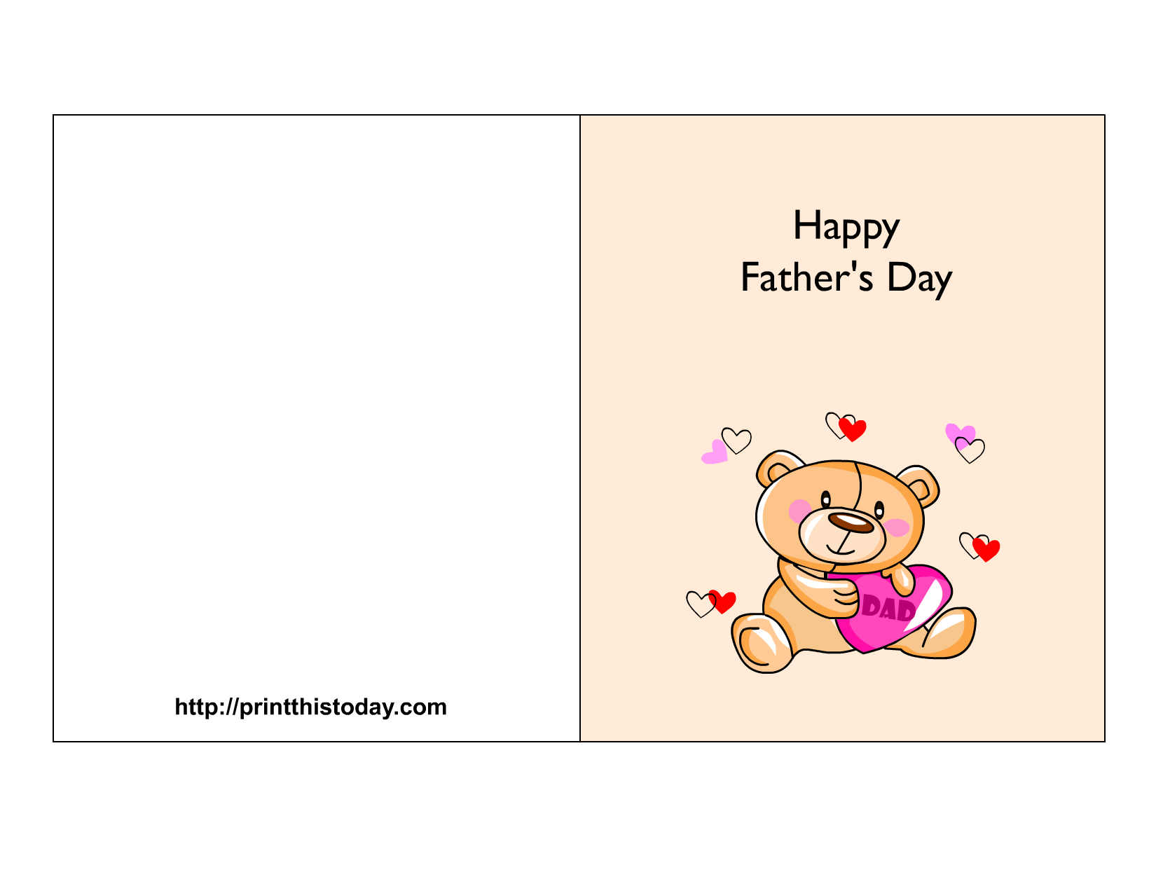 Free Father s Day Cards Printable 