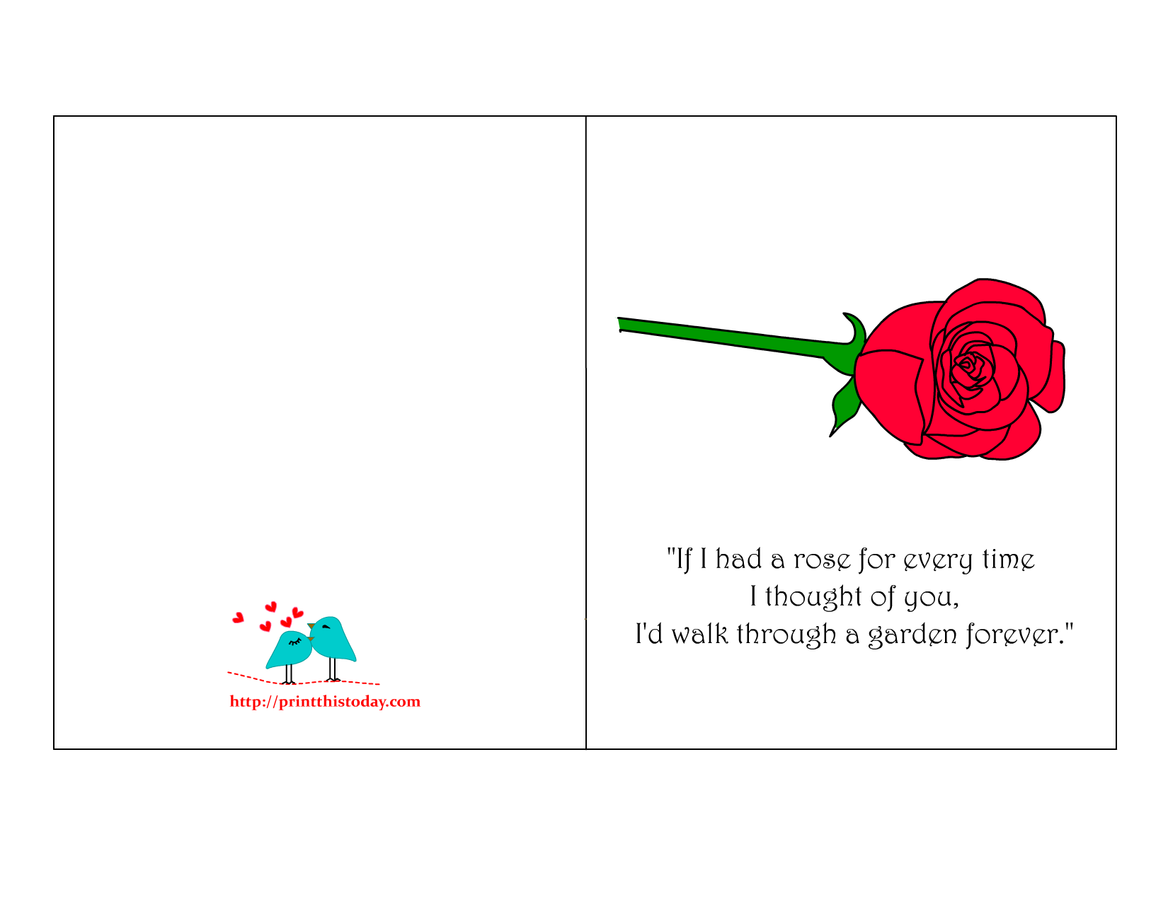 Valentine Cards with Love Quotes