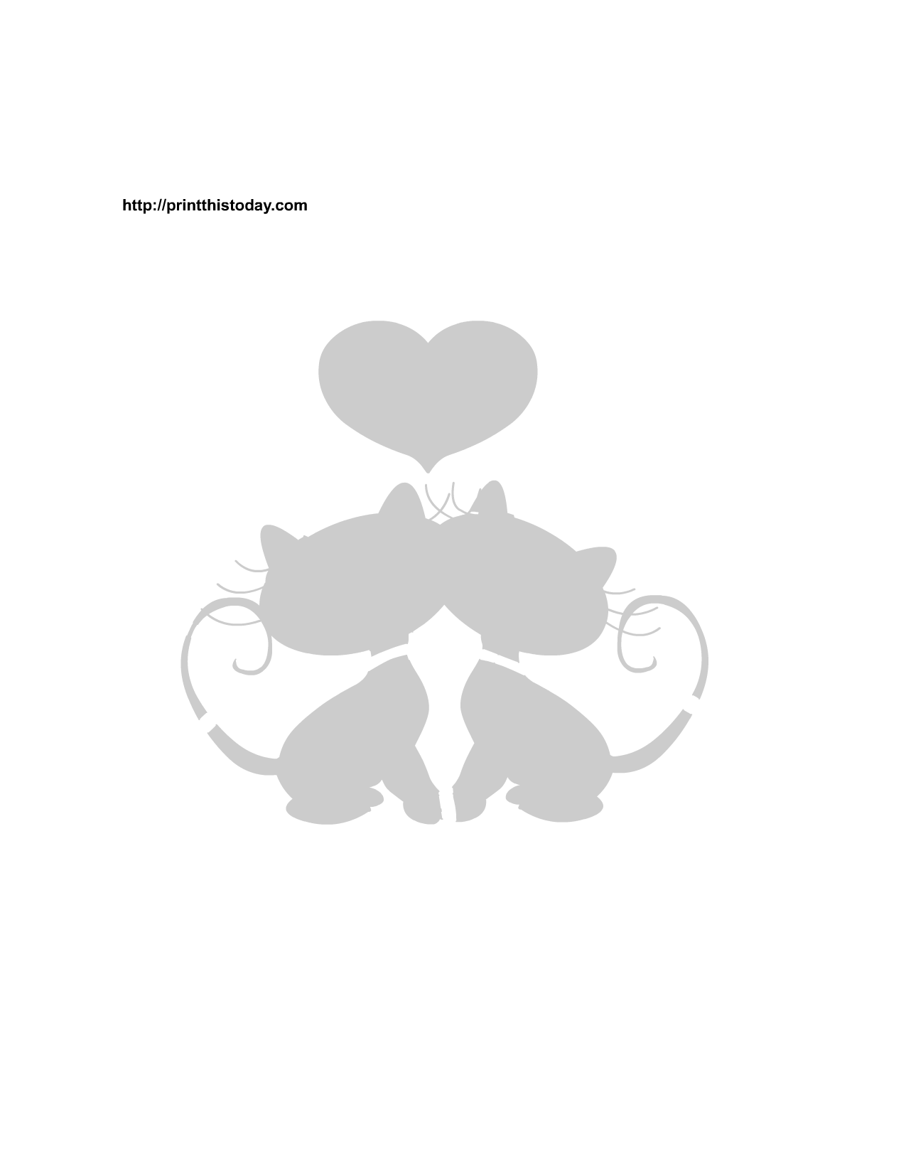 Printable Valentine Stencils