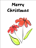 21 Free Printable Handmade Watercolor Christmas Cards