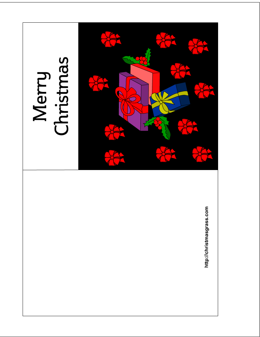 Free Printable Christmas Greeting Cards