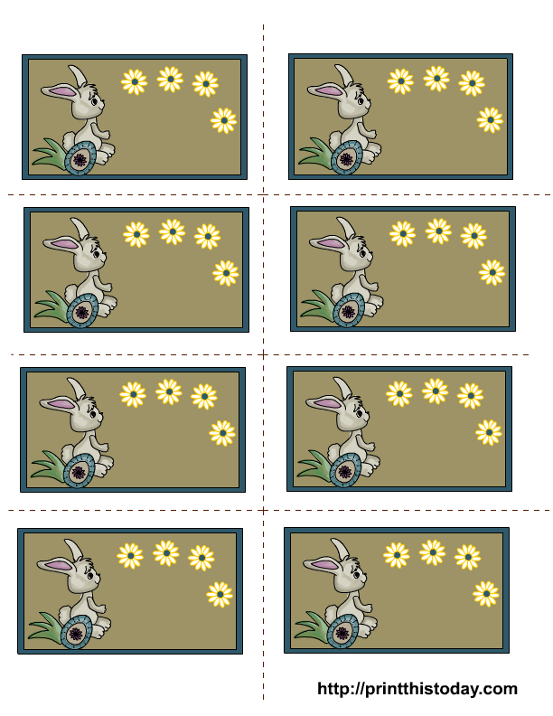 Free Printable Easter Labels