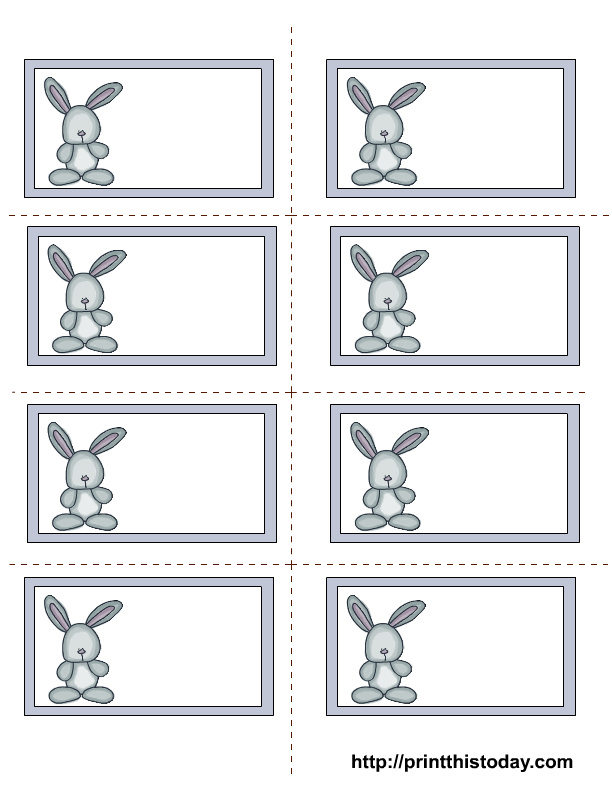 free printable easter labels