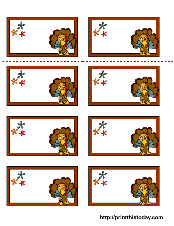 6 Best Free Printable Thanksgiving Labels Pdf For Fre