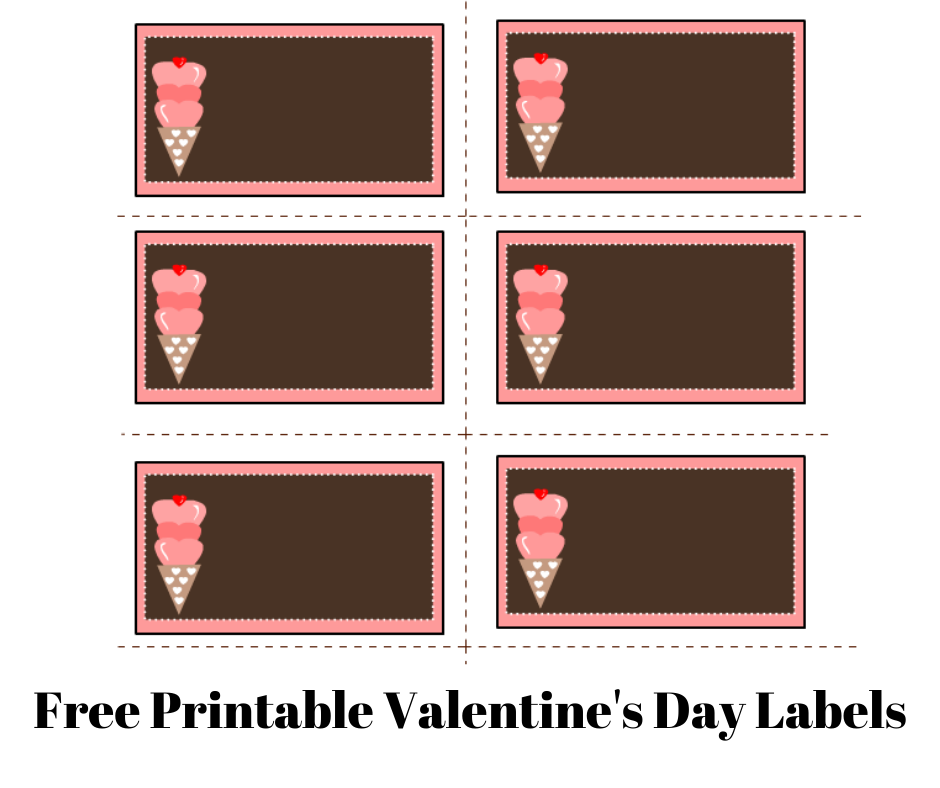 Free Printable Labels for Valentine's Day