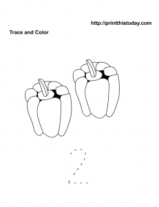 Trace count and color number 2