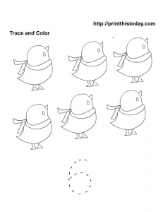 Preschool maths worksheet