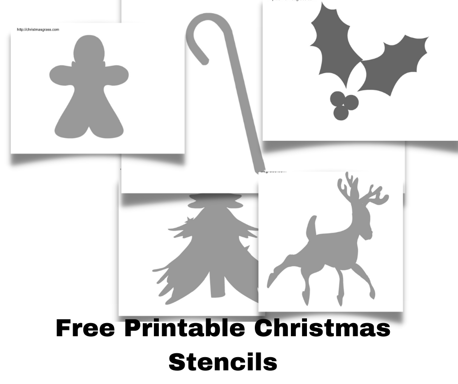 Free Printable Christmas Stencils