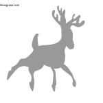 reindeer stencil