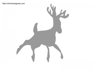 reindeer stencil
