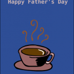 Happy fathers day card