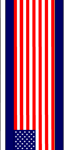 American flag bookmarks
