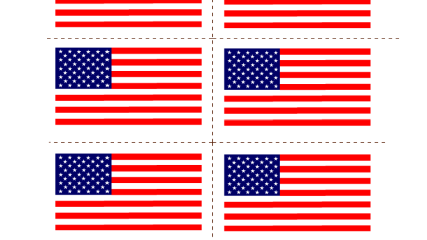 Free printable 4th of July Labels