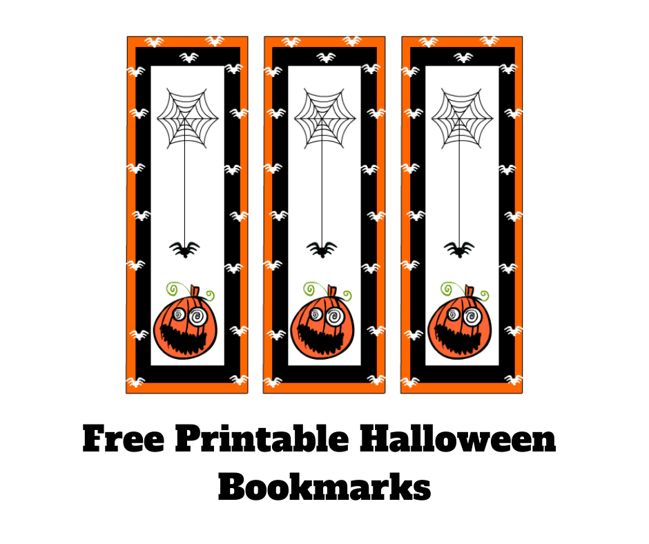 Free Printable Halloween Bookmarks
