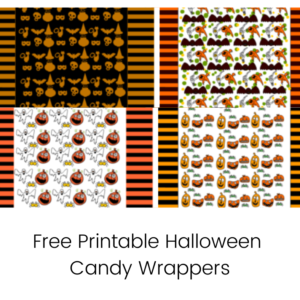 Free Printable Halloween Candy Wrappers