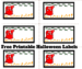 Free Printable Halloween Lables