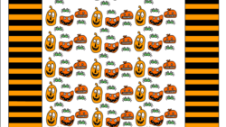 free printable halloween candy wrapper with monsters