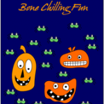 Bone chilling fun Free Printable Halloween Greeting Card