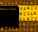 Halloween party invite. template free download