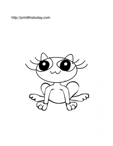 Free Printable Pet Animals Coloring Pages