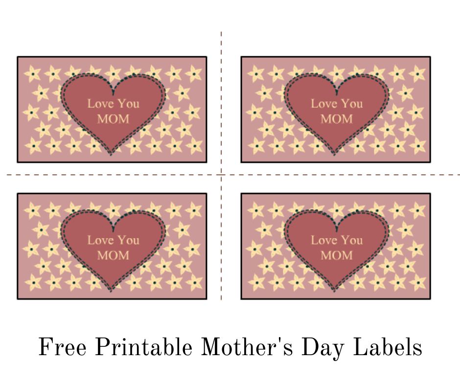 Free Printable Mother s Day Labels