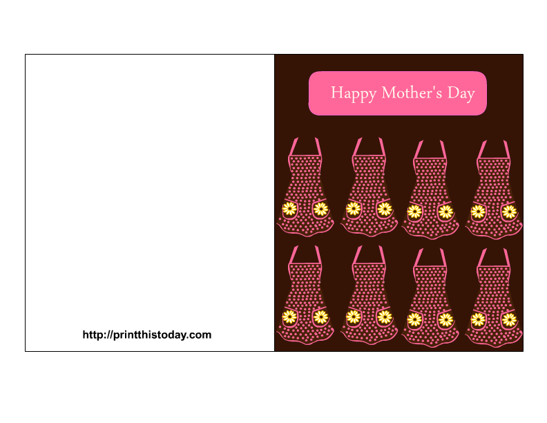 Free Printable Happy Mother's day Card