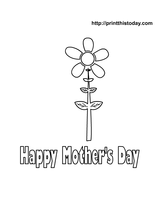 73 Top Cute Coloring Pages For Mothers Day Images & Pictures In HD