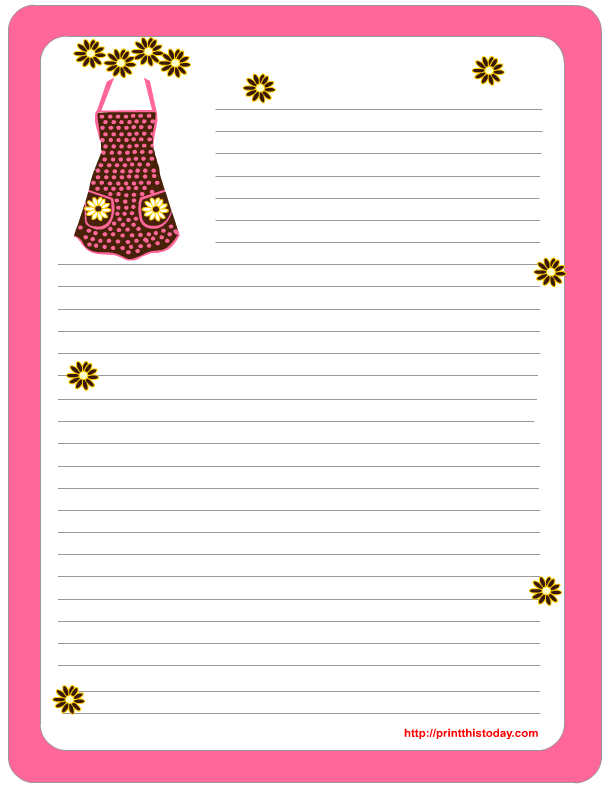 Free Mother s Day Stationery Printables