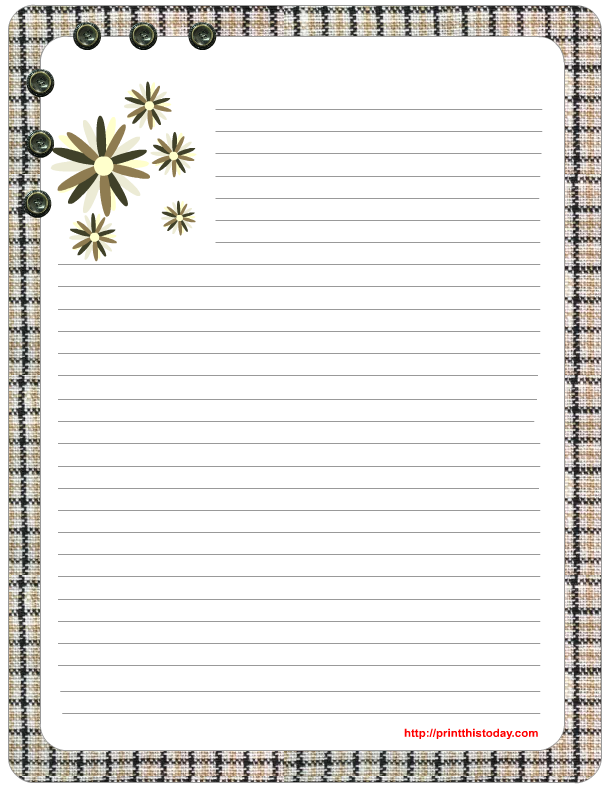 Free Printable Stationary 9