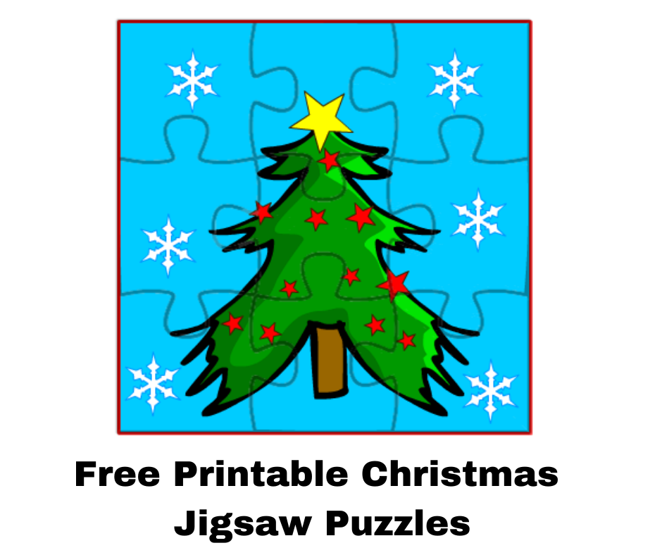 Christmas Printable Puzzles For Adults