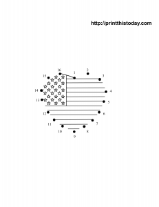 Free printable 4th of july dot to dot