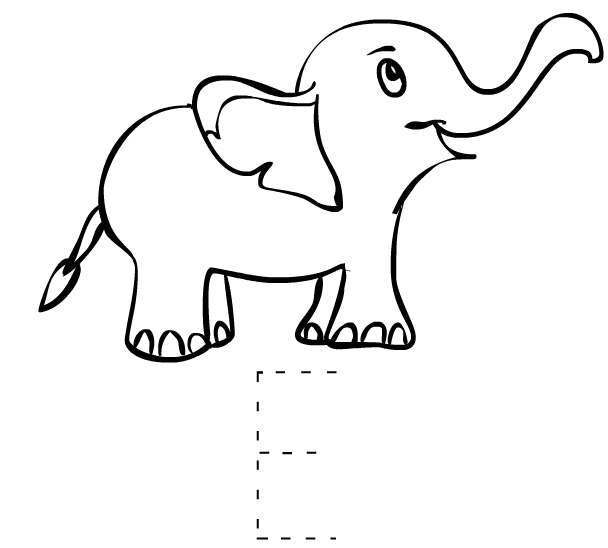 free printable alphabet e tracing worksheets