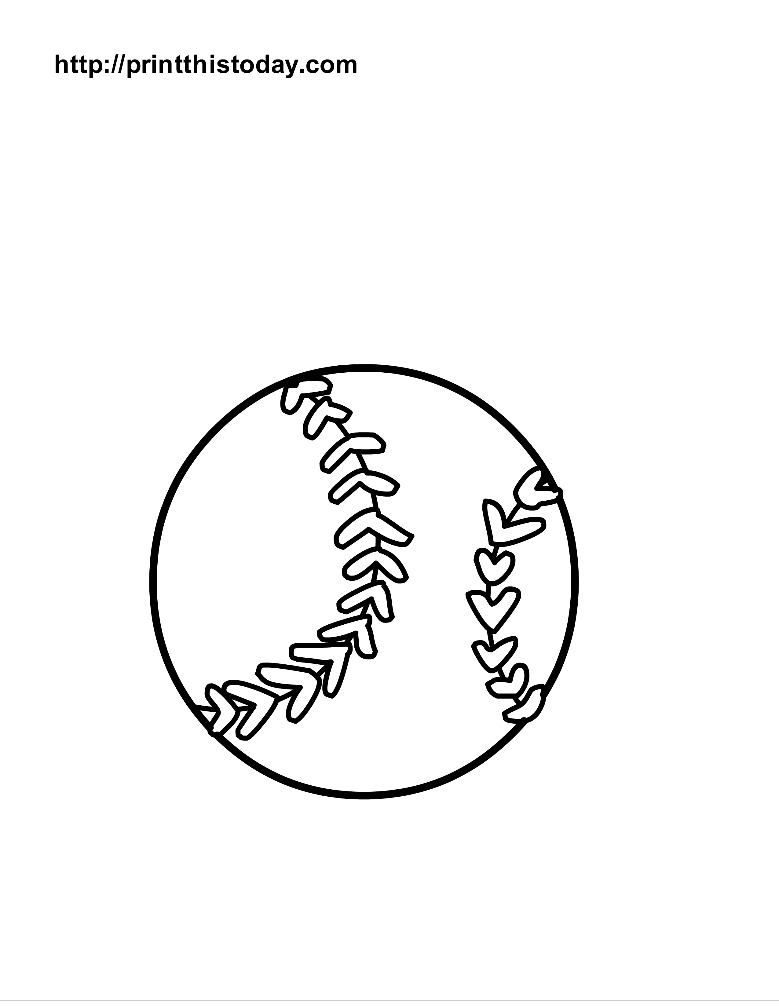 Download Free Printable Sports Balls Coloring Pages