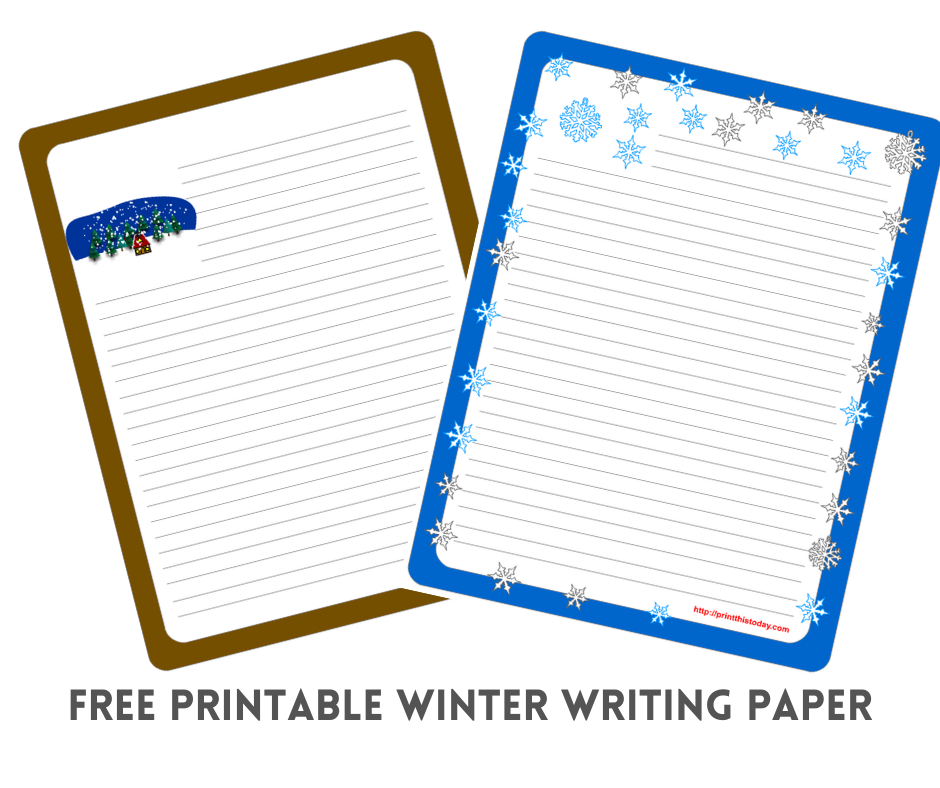 themed printable paper