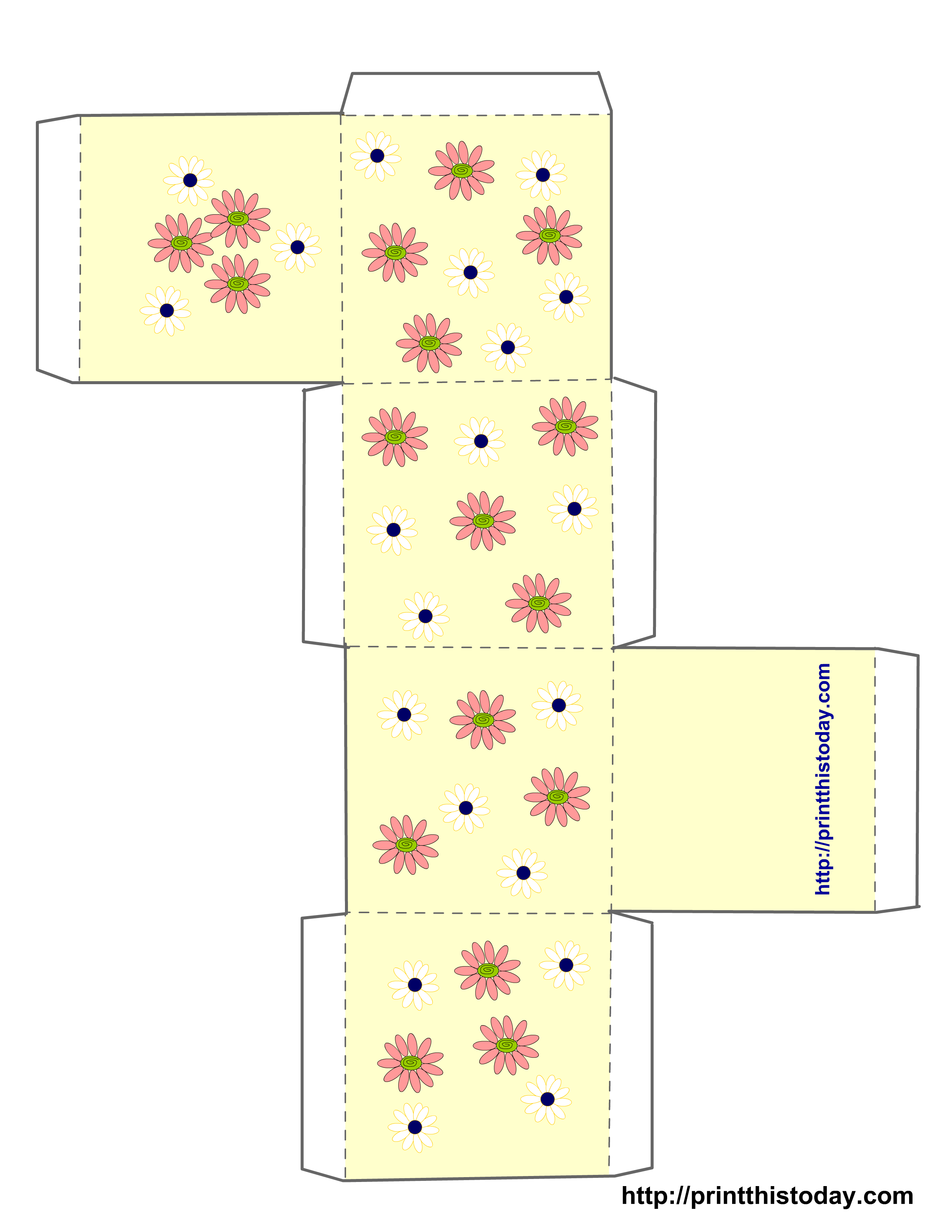 Printable Templates For Boxes