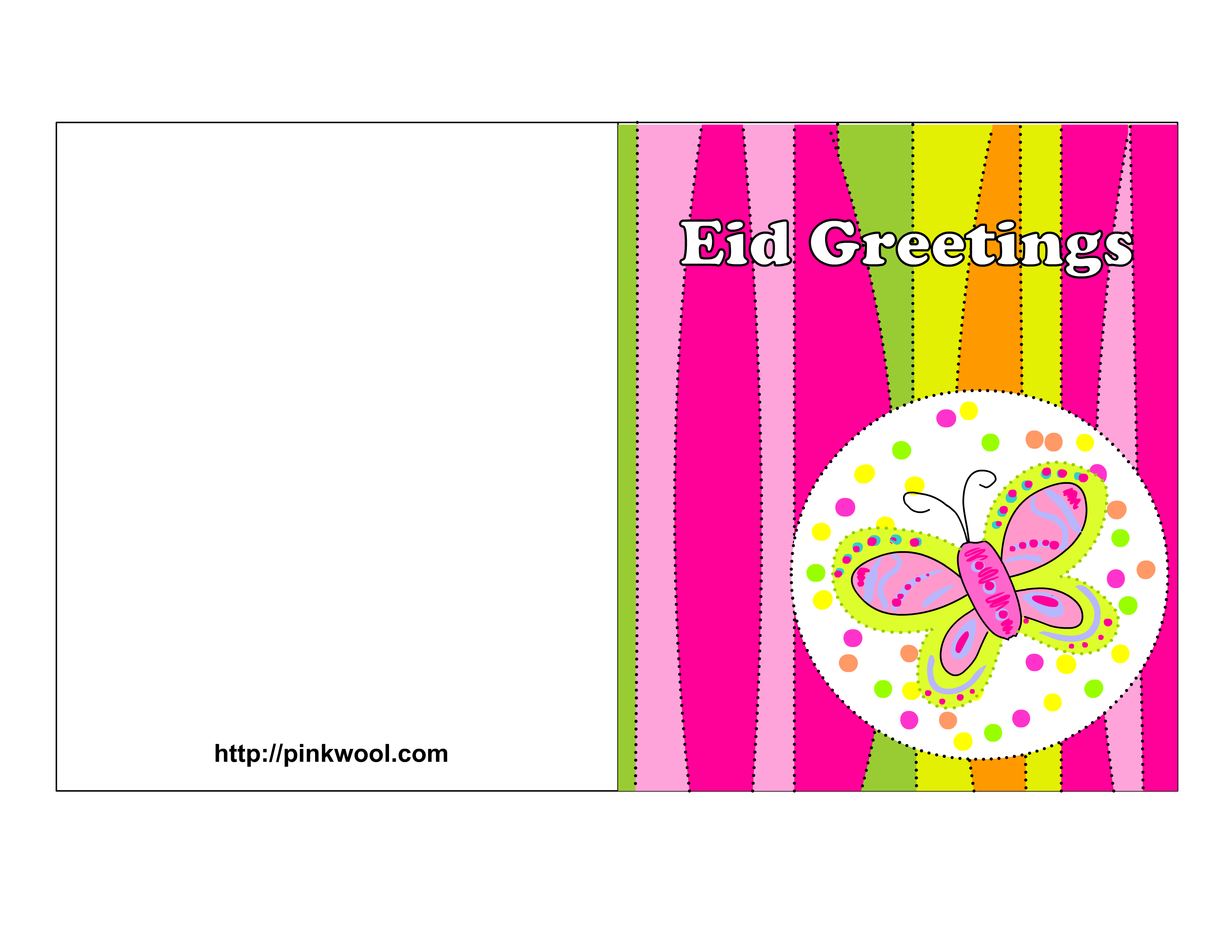 Eid Card Template Free Download