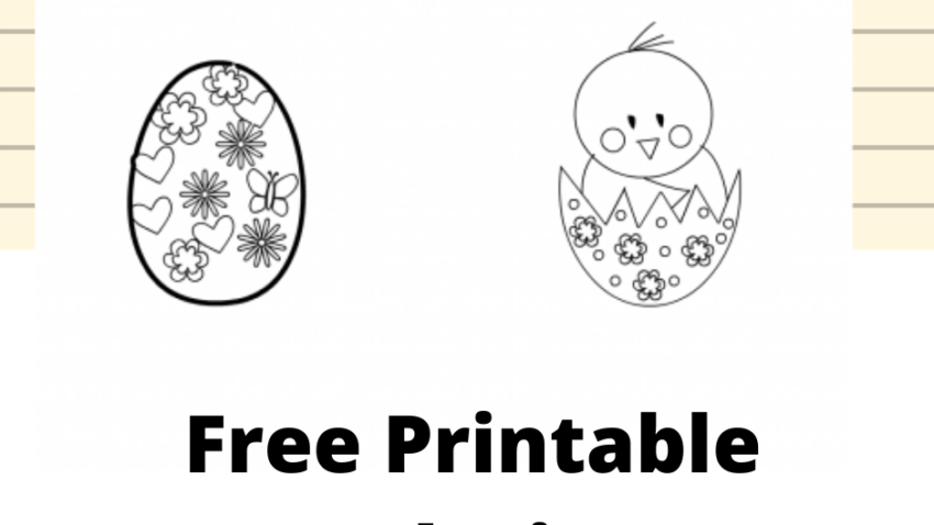 Easter Coloring Pages Printables