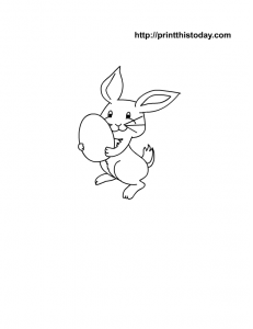 free printable Easter Coloring Page