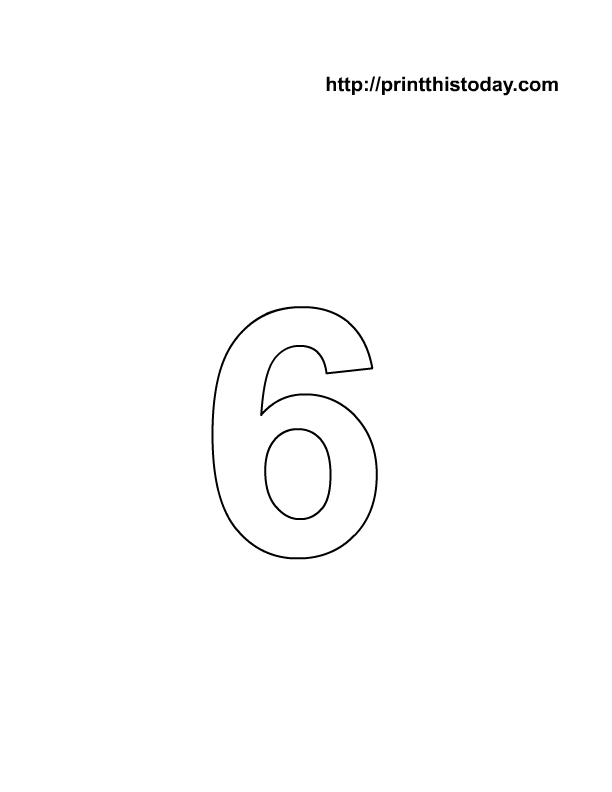 Number – 8 | Free printable numbers, Number template printable, Large  printable numbers